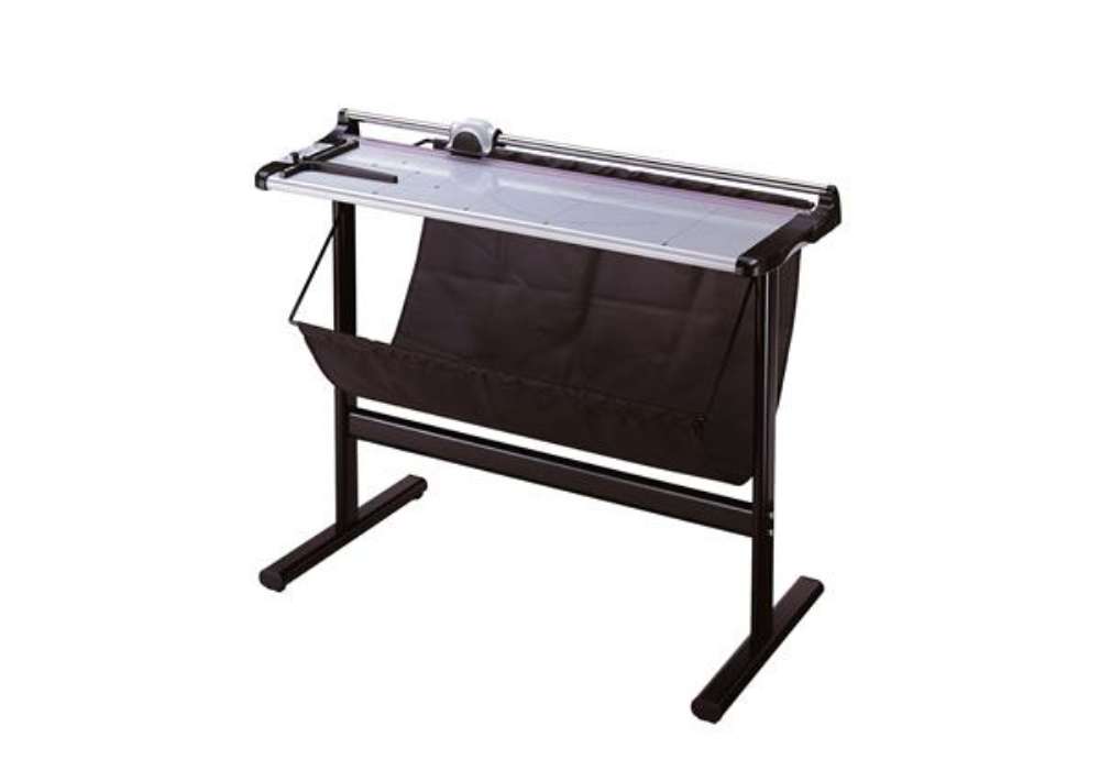 Immagine di Taglierina a lama rotante 3022 - con stand - 51 x 148,6 x 94 cm - 1300 mm (A0) - 7 fogli - grigio/ne