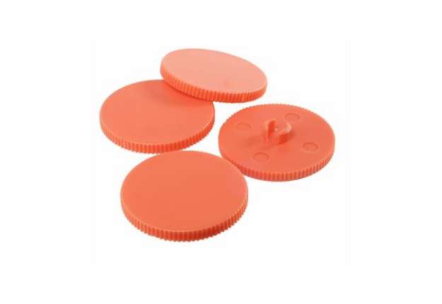 Immagine di Dischetti per Perforatore HDC150 - arancione - Rapid - conf. 10 pezzi
