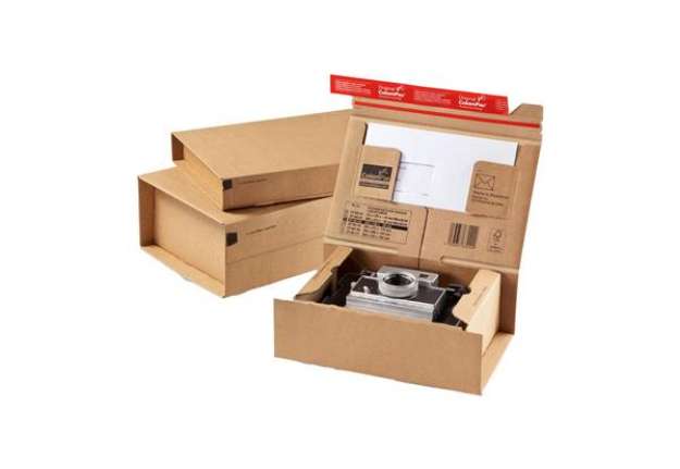 Immagine di Scatola CP 067 - per spedizioni - A3+ - 46 x 31 x 16 cm - cartone - avana - ColomPac