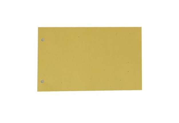 Immagine di Separatori - cartoncino Manilla 200 gr - 12,5x23 cm - giallo - Cartotecnica del Garda - conf. 200 pe