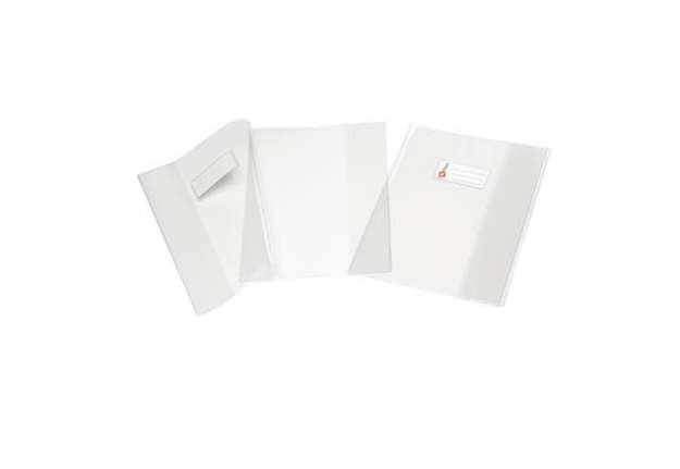 Immagine di Coprimaxi Supercristallo - s/alette - PVC - 200 mic - 21 x 30 cm - liscio - trasparente - neutro - C