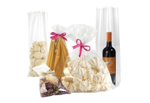 Immagine di Busta regalo Crystal - 10 x 20 cm - 30 micron - trasparente - PNP - conf. 100 pezzi