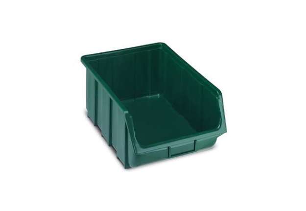 Immagine di Vaschetta EcoBox 115 - 33,3 x 50,5 x 18,7 cm - verde - Terry