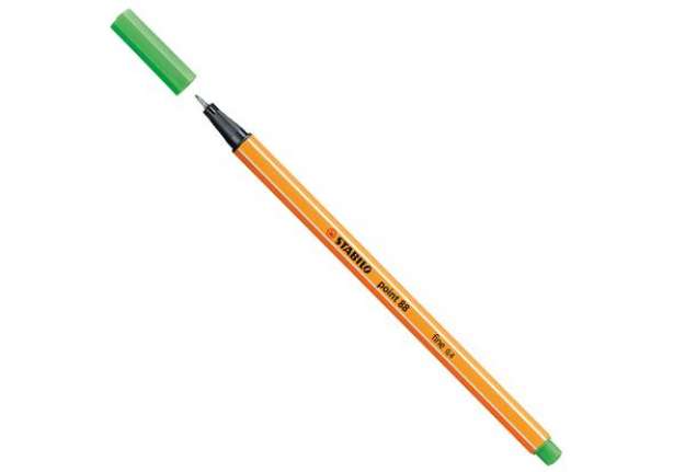 Immagine di Fineliner Point 88 - tratto 0,4 mm - verde chiaro 43 - Stabilo