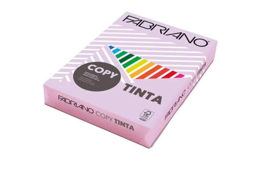 Immagine di Carta Fabriano Colore - A4 - 80 gr - colori tenui lavanda - Fabriano - conf. 500 fogli