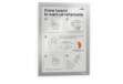Immagine di Cornice magnetica Duraframe - A5 - 15 x 21 cm - silver - Durable