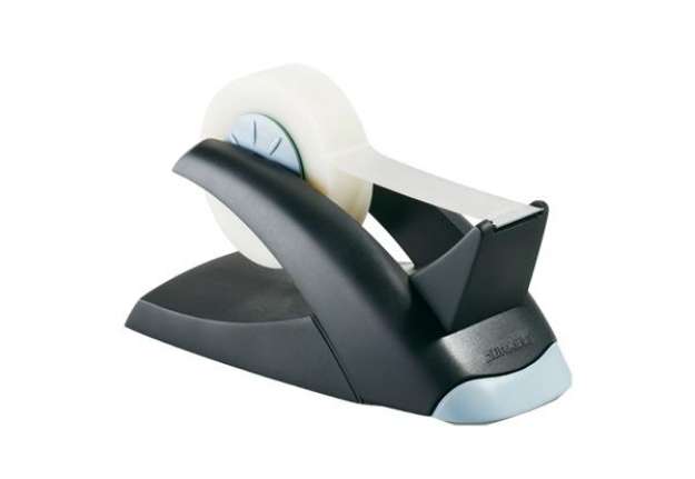 Immagine di Dispenser per nastro adesivo Vegas - 19 mm x 33 m - nero - Durable - 1 rotolo incluso