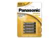 Immagine di Pila ministilo AAA - 1,5V - Alkaline Power - Panasonic - blister 4 pezzi