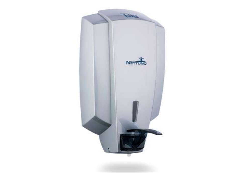 Immagine di Dispenser sapone T-big - murale - per sapone liquido - capacità 3 L - Nettuno