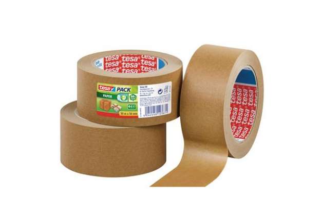 Immagine di Nastro adesivo Tesapack Paper ecoLogo - 5 cm x 50 m - Tesa