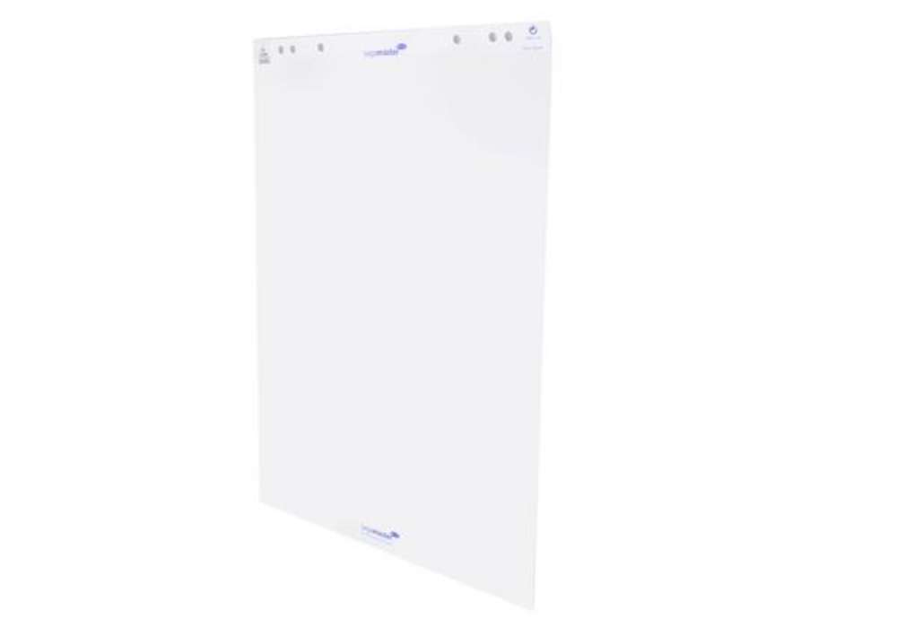 Immagine di Blocco per lavagna - 20 fogli - 65 x 98 cm - bianco - Legamaster
