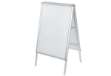 Immagine di Cavalletto bifacciale A Frame - cornici a scatto - A1 - 84,1 x 59,4 cm - Nobo