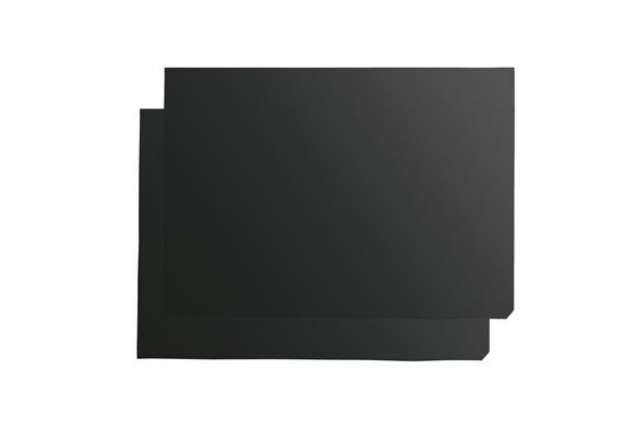 Immagine di Inserto nero per cavalletto A Frame - scrivibile - A1 - Nobo - conf. 2 pezzi