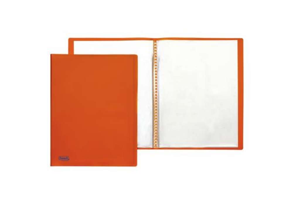 Immagine di Portalistini Sviluppo - buccia - PP - 22 x 30 cm - 20 buste - arancio - Favorit