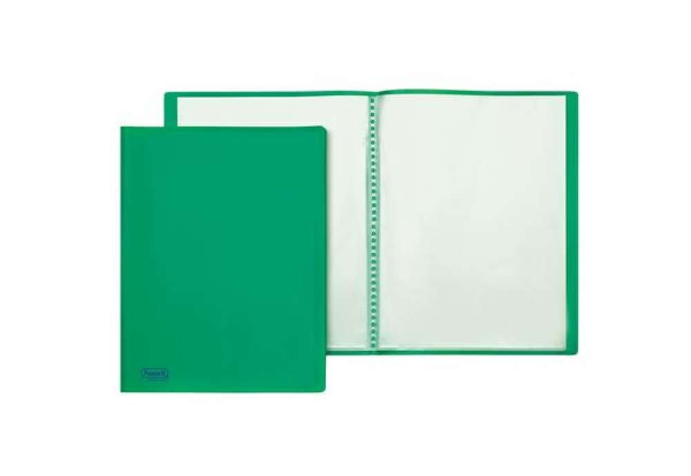 Immagine di Portalistini Sviluppo - buccia - PP - 22 x 30 cm - 20 buste - verde - Favorit