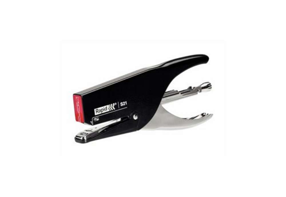 Immagine di Cucitrice a pinza Supreme S21 S flat - nero - Rapid