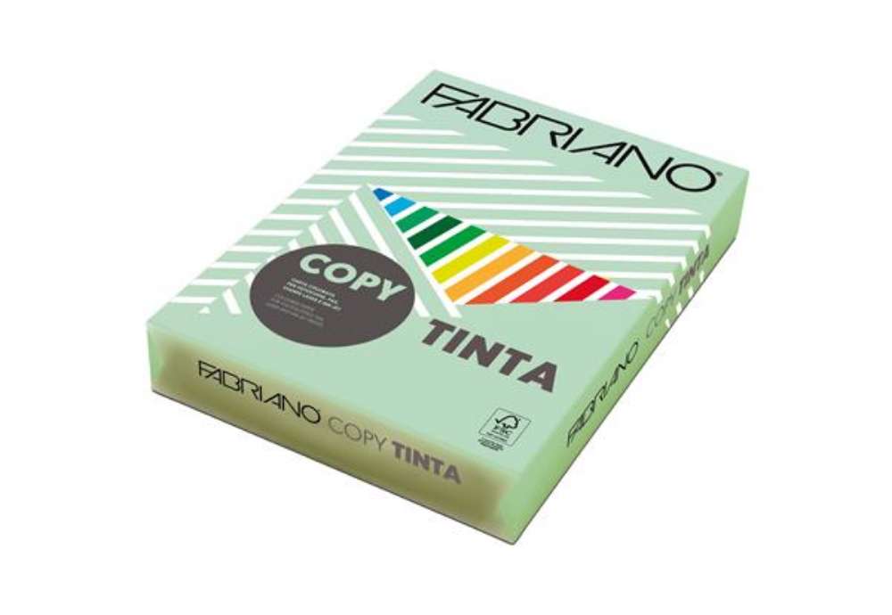 Immagine di Carta Fabriano Colore - A3 - 80 gr - colori tenui acquamarina - Fabriano - conf. 250 fogli
