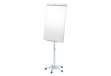 Immagine di Lavagna portablocco Classic con ruote - 100 x 67,5 cm - bianco - Nobo