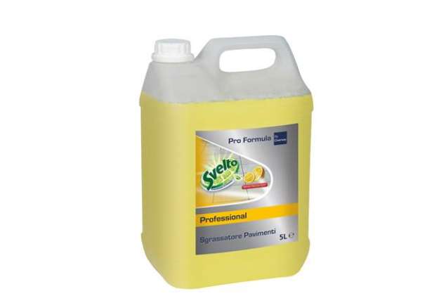 Immagine di Sgrassatore per pavimenti - limone - Svelto - tanica da 5 L