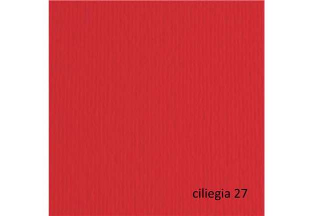 Immagine di Cartoncino Elle Erre - 70x100cm - 220gr - ciliegia 127 - Fabriano - blister 10 fogli