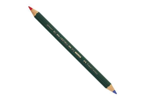 Immagine di Matita bicolore grossa - rosso/blu - Faber-Castell
