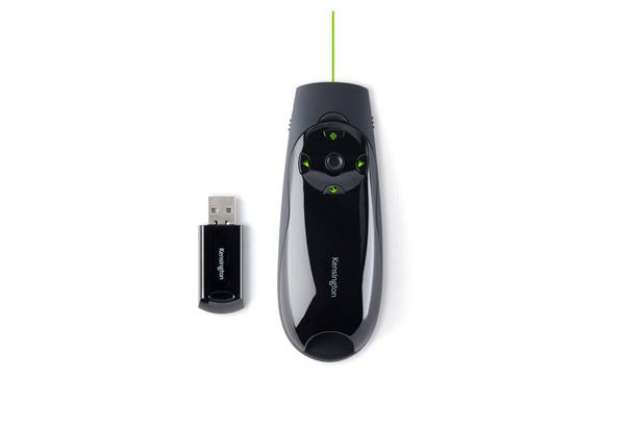 Immagine di Telecomando Presenter Expert con puntatore laser verde - Kensington