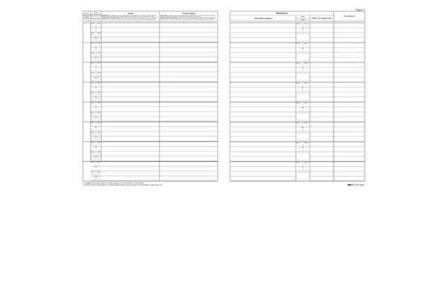 Immagine di Registro antiriciclaggio per professionisti - 31 x 24cm - 46 fogli - Edipro