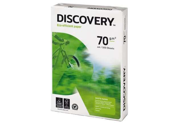 Immagine di Carta Discovery 70 - A4 - 70 gr - bianco - conf. 500 fogli