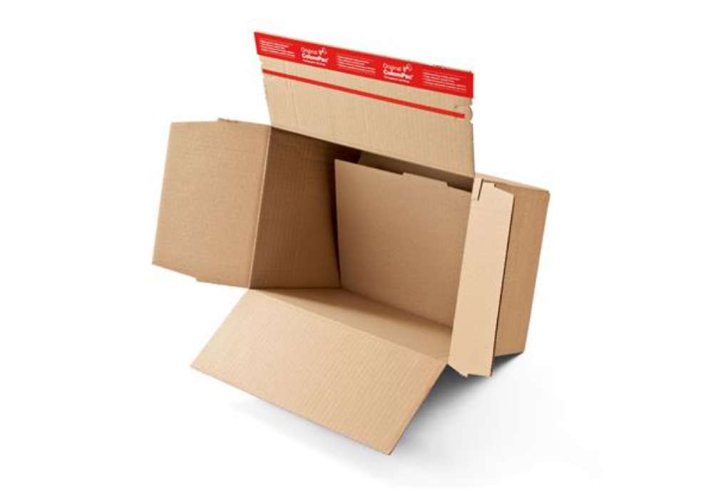 Immagine di Scatola automontante CP 141 - A5+ - 22,9 x 16,4 cm - H variabile da 5 a 11,5 cm - ColomPac