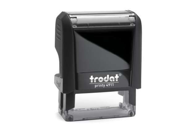 Immagine di Timbro Original Printy 4.0 4911 - autoinchiostrante - personalizzabile - 38x14 mm - 4 righe - Trodat