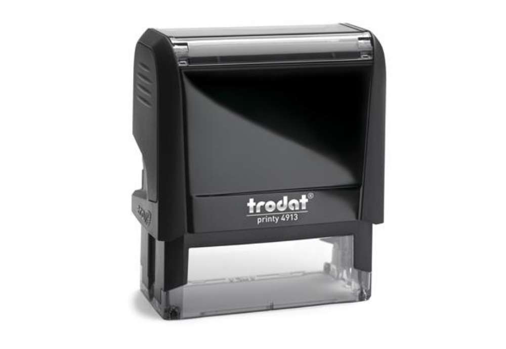 Immagine di Timbro Original Printy 4.0 4913 - personalizzabile - 58 x 22 mm - 6 righe - autoinchiostrante - Trod