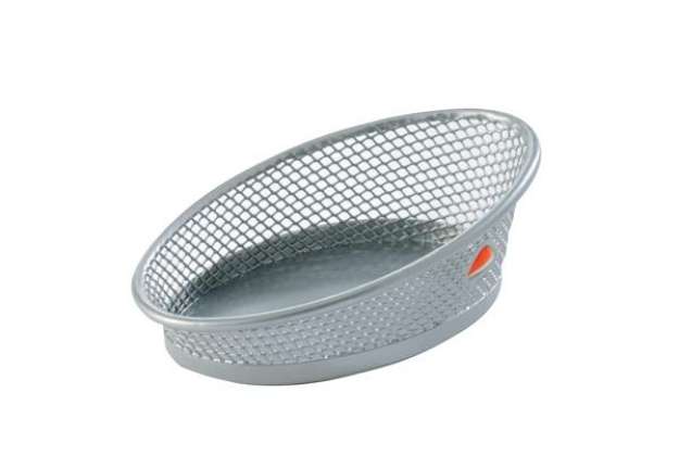 Immagine di Portafermagli Mesh - 10,5 x 7,3 x 4 cm - rete metallica - argento - Alba