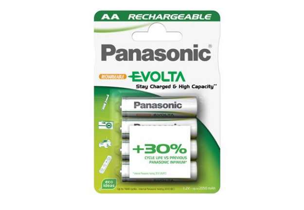 Immagine di Pila Stilo Infinium ricaricabili AA - 1,2V - Panasonic - blister 4 pezzi