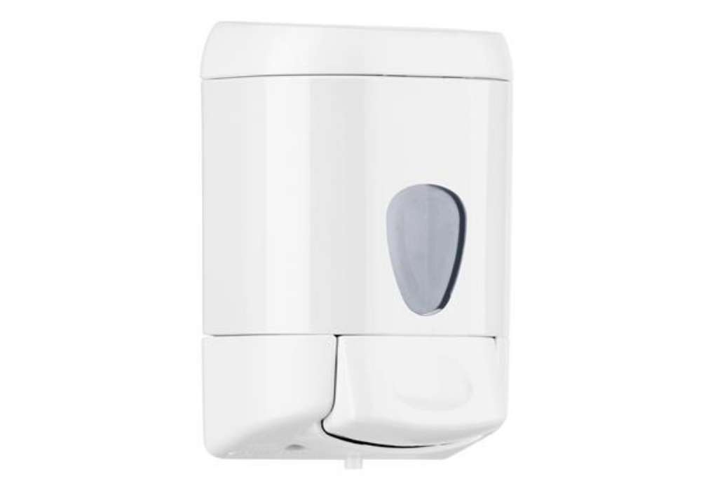Immagine di Dispenser sapone Prestige - murale - capacità 0,55 L - bianco - Mar Plast
