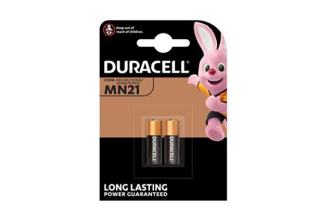 Immagine di Pila - 12V (MN21) - Duracell - blister 2 pezzi