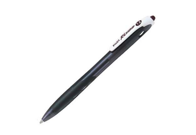 Immagine di Penna a sfera a scatto Rexgrip Begreen - punta 1,6mm - nero  - Pilot