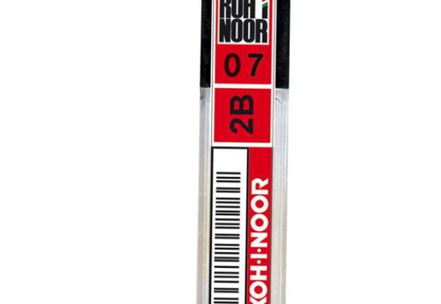 Immagine di Micromine - mina 0,7mm - gradazione 2B - Koh.I.Noor - astuccio 12 mine