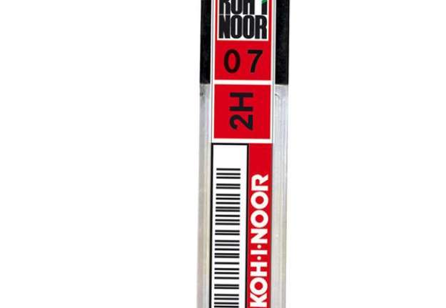 Immagine di Micromine - mina 0,7mm - gradazione 2H - Koh.I.Noor - astuccio 12 mine