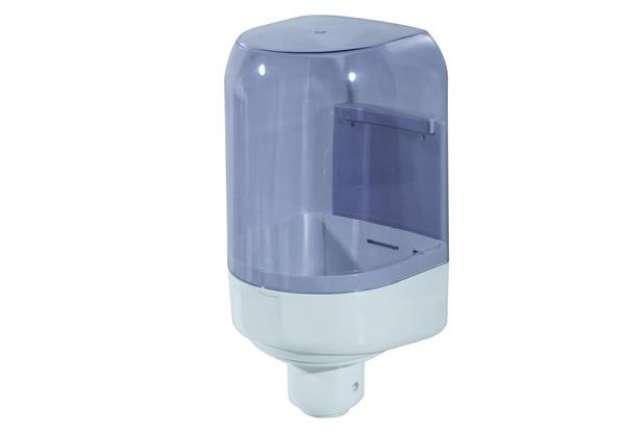 Immagine di Dispenser asciugamani a spirale Prestige - 16,6x18,5x29,3 cm - formato Mini - bianco/azzurro traspar