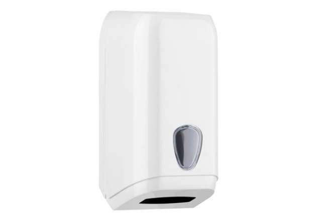 Immagine di Dispenser di carta igienica in fogli - 15,8x13x30,7 cm - bianco - Mar Plast
