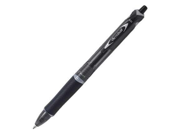 Immagine di Penna a sfera a scatto Acroball Plastic Begreen - punta 1,0mm - nero - Pilot