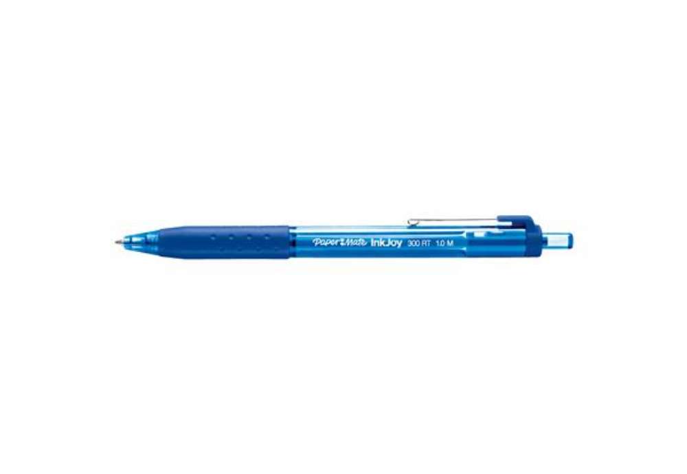 Immagine di Penna a sfera a scatto Inkjoy 300 RT - punta 1,0mm  - blu - Papermate