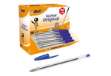 Immagine di Penna a sfera Cristal - punta media 1,0mm - blu  - Bic - conf. 90+10 pezzi