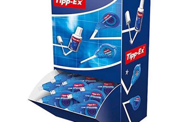 Immagine di Correttori a nastro Easy Correct - 4,2mm x 12mt - Tipp-Ex - conf. 15+5 pezzi