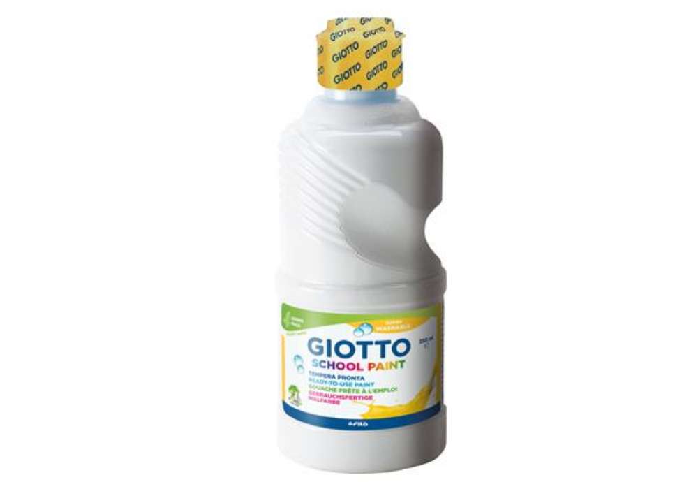 Immagine di Tempera pronta - 250ml - bianco - Giotto