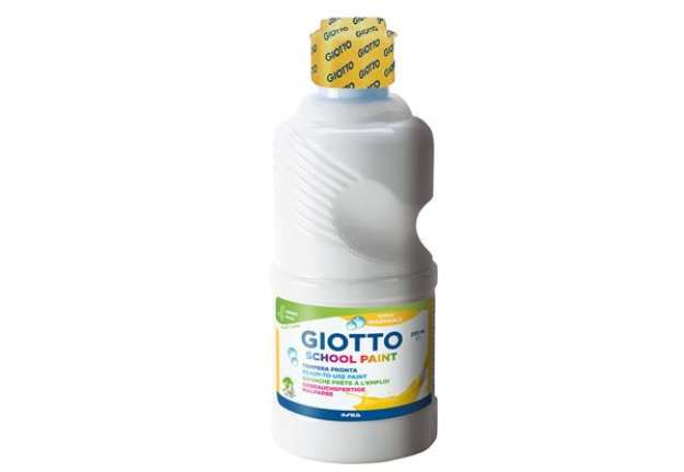 Immagine di Tempera pronta - 250ml - bianco - Giotto