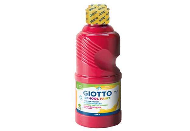 Immagine di Tempera pronta - 250ml - rosso - Giotto