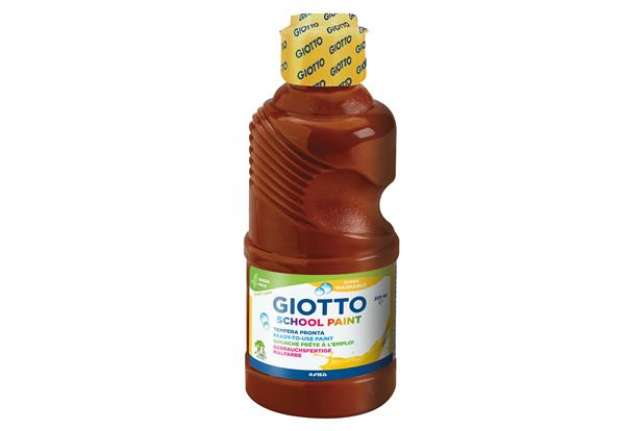 Immagine di Tempera pronta - 250ml - marrone - Giotto