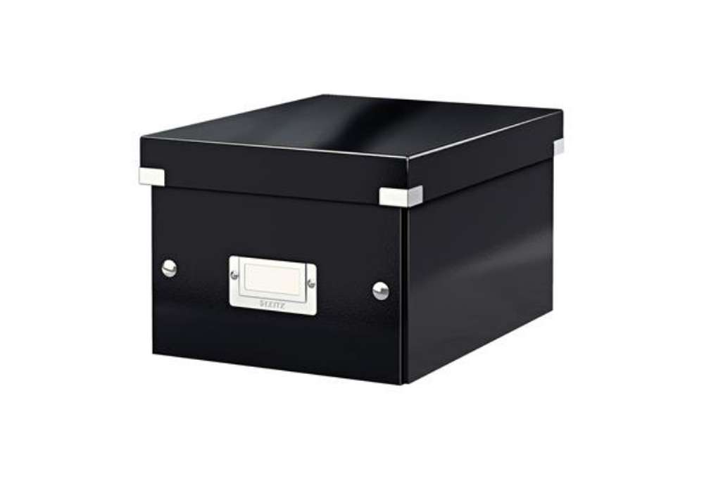 Immagine di Scatola archivio Click & Store - 22 x 16 x 28,2cm (A5) - nero - Leitz
