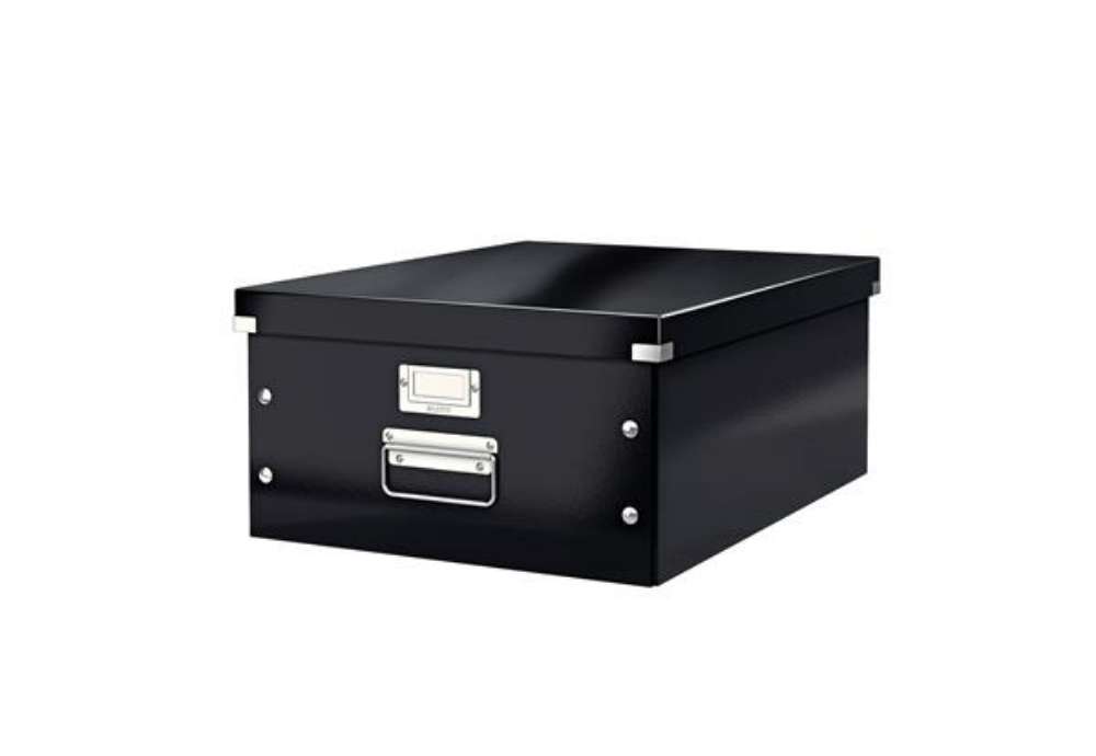 Immagine di Scatola archivio Click & Store - 36,9 x 20 x 48,2 cm (A3) - nero - Leitz